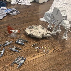 Mini Scale Star Wars Play Sets